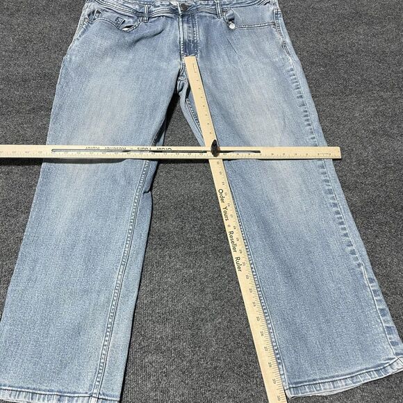 Buffalo David Bitton Jeans Mens 40x30 Jackson-X Straight Stretch Denim Pants - Picture 6 of 11